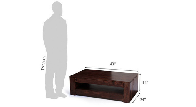 Elisa Coffee Table (Mahogany)